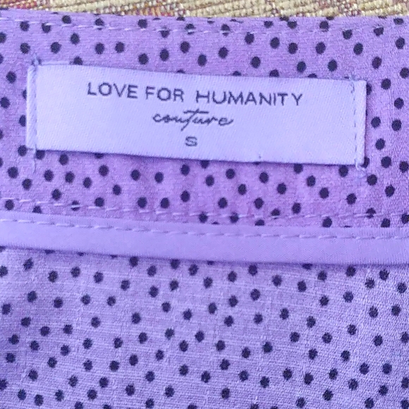 Love for humanity mini skort - Picture 5 of 7